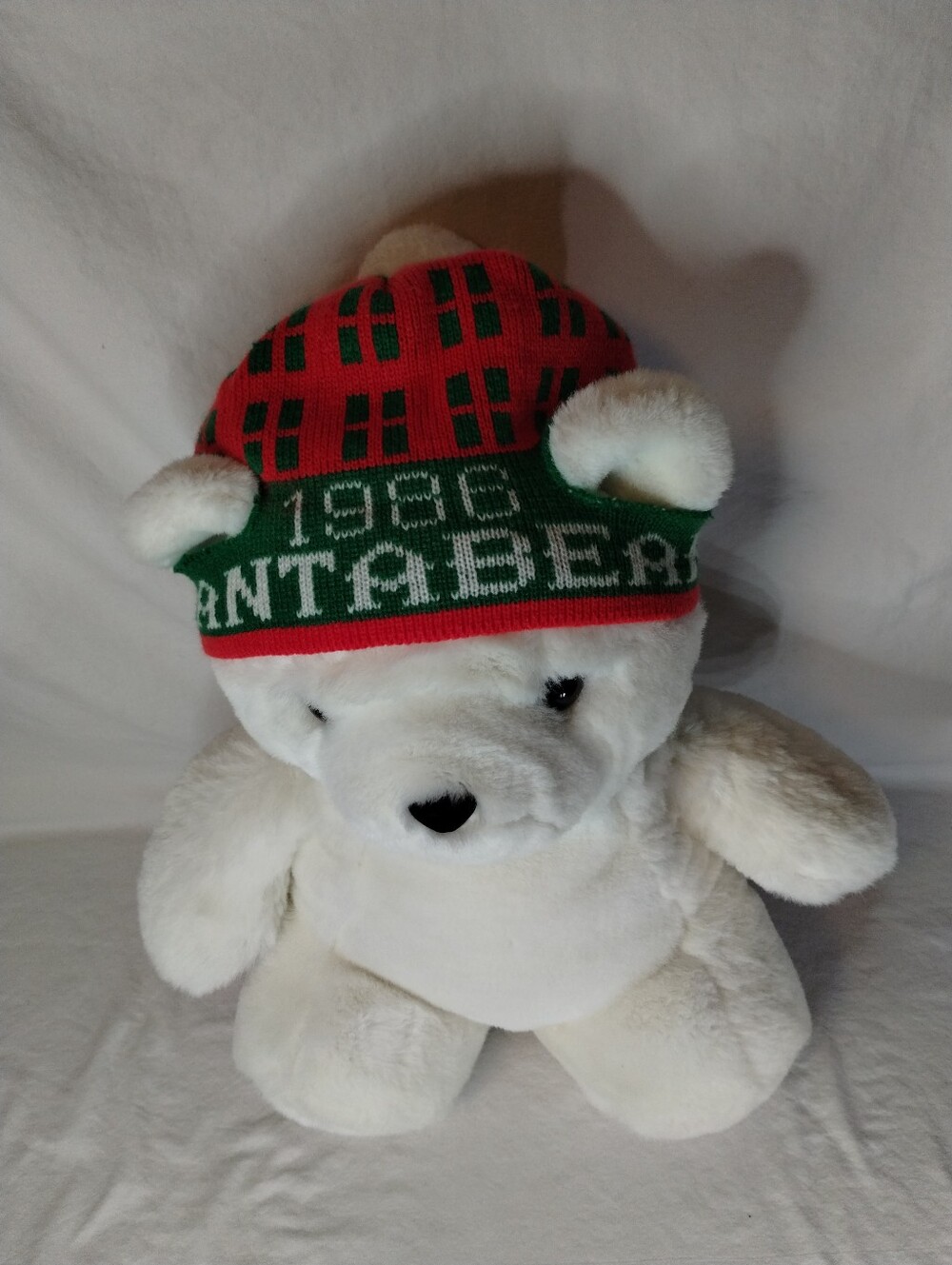 Santa Bear Plush Vintage 1986 - Picture 2 of 8